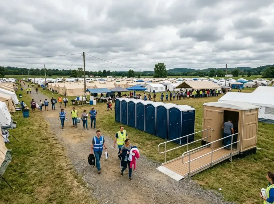 disaster-relief-camp-restrooms-010 — frequently asked questions, Dumpster & Portable Bathrooms Rental in Sumner, IA